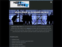 Tablet Screenshot of mikotech.almadeo.cz