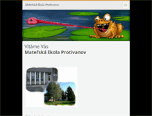 Tablet Screenshot of ms-protivanov.almadeo.cz